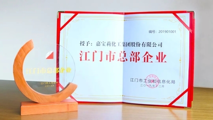 嘉寶莉獲評江門市總部企業(yè)，知識產(chǎn)權(quán)戰(zhàn)略再添政策東風